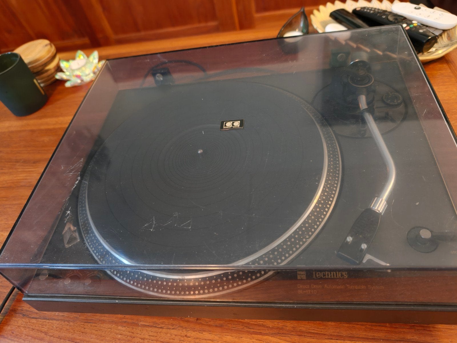 Technics SL-1710 Direct Drive Semi-Auto Platenspeler opknap, Ophalen, Gebruikt, Platenspeler, Technics
