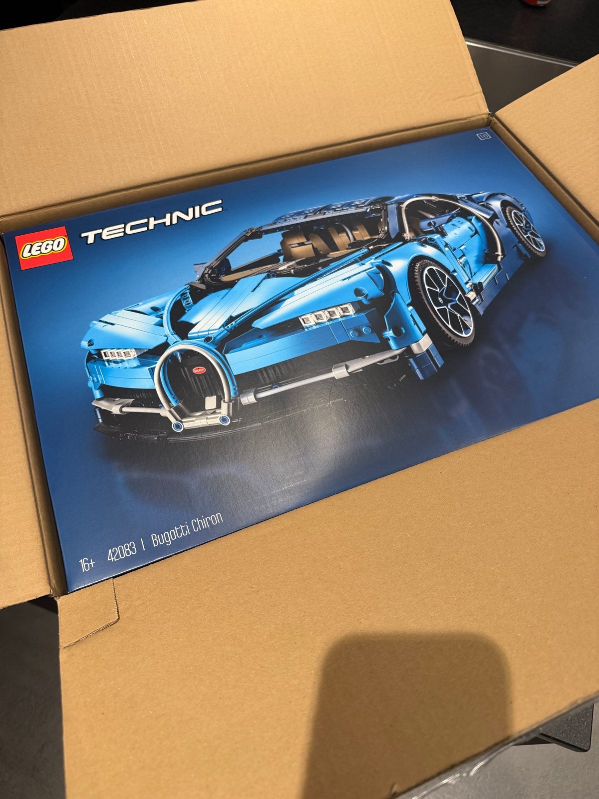 Lego Technic Bugatti Chiron 42083 - Nieuw in doos, Ophalen of Verzenden, Nieuw, Overige merken
