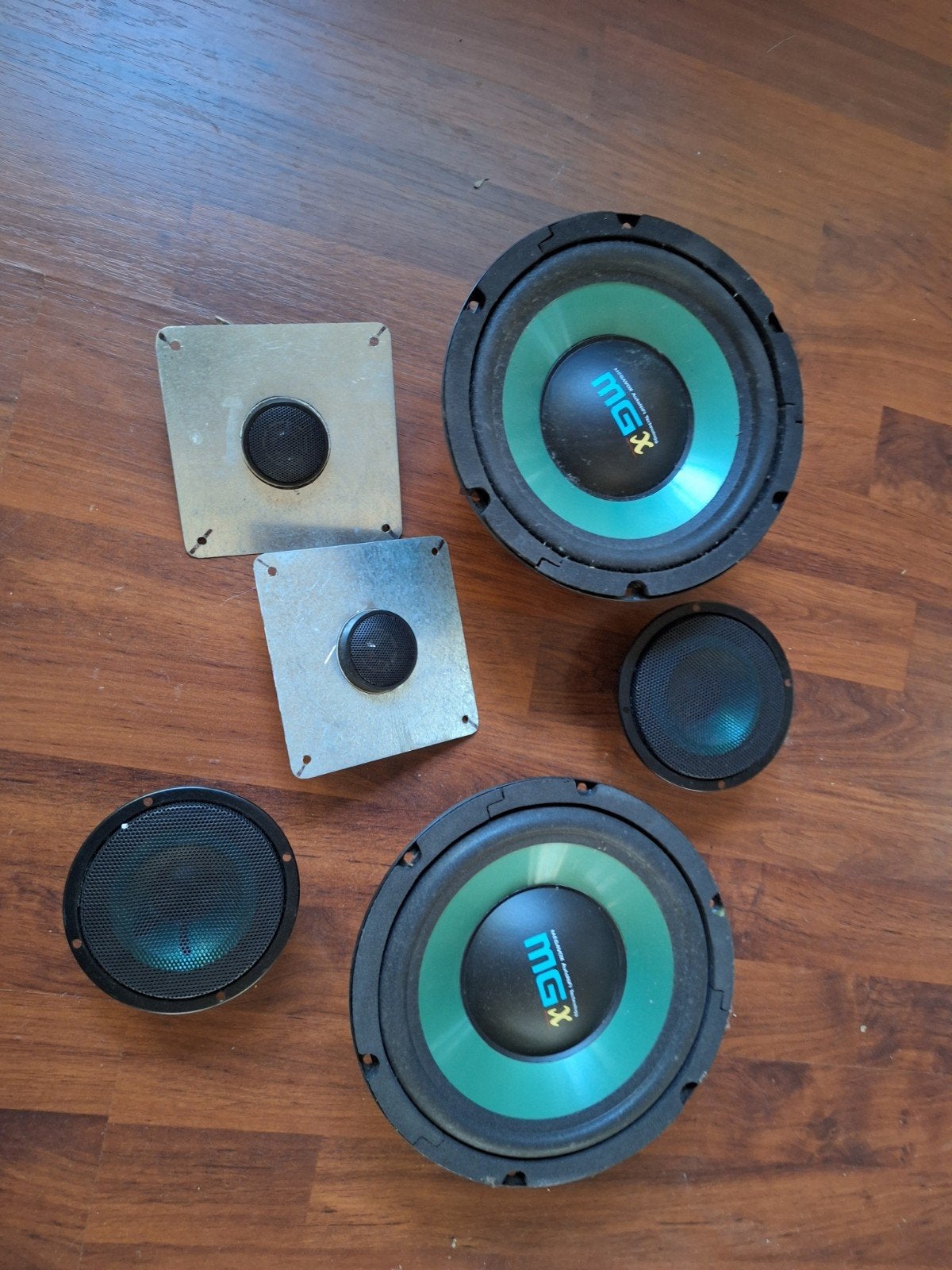 Auto Speakers set, Ophalen