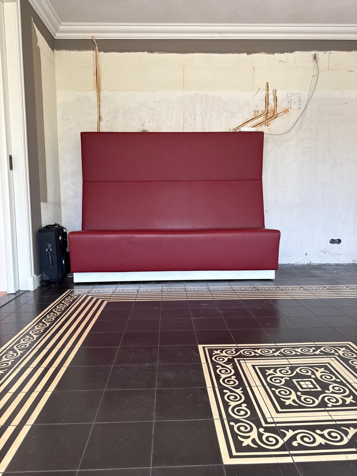 Zo goed als nieuwe Coupebank - op maat gemaakt, Ophalen, Minder dan 75 cm, 150 tot 200 cm, Driepersoons