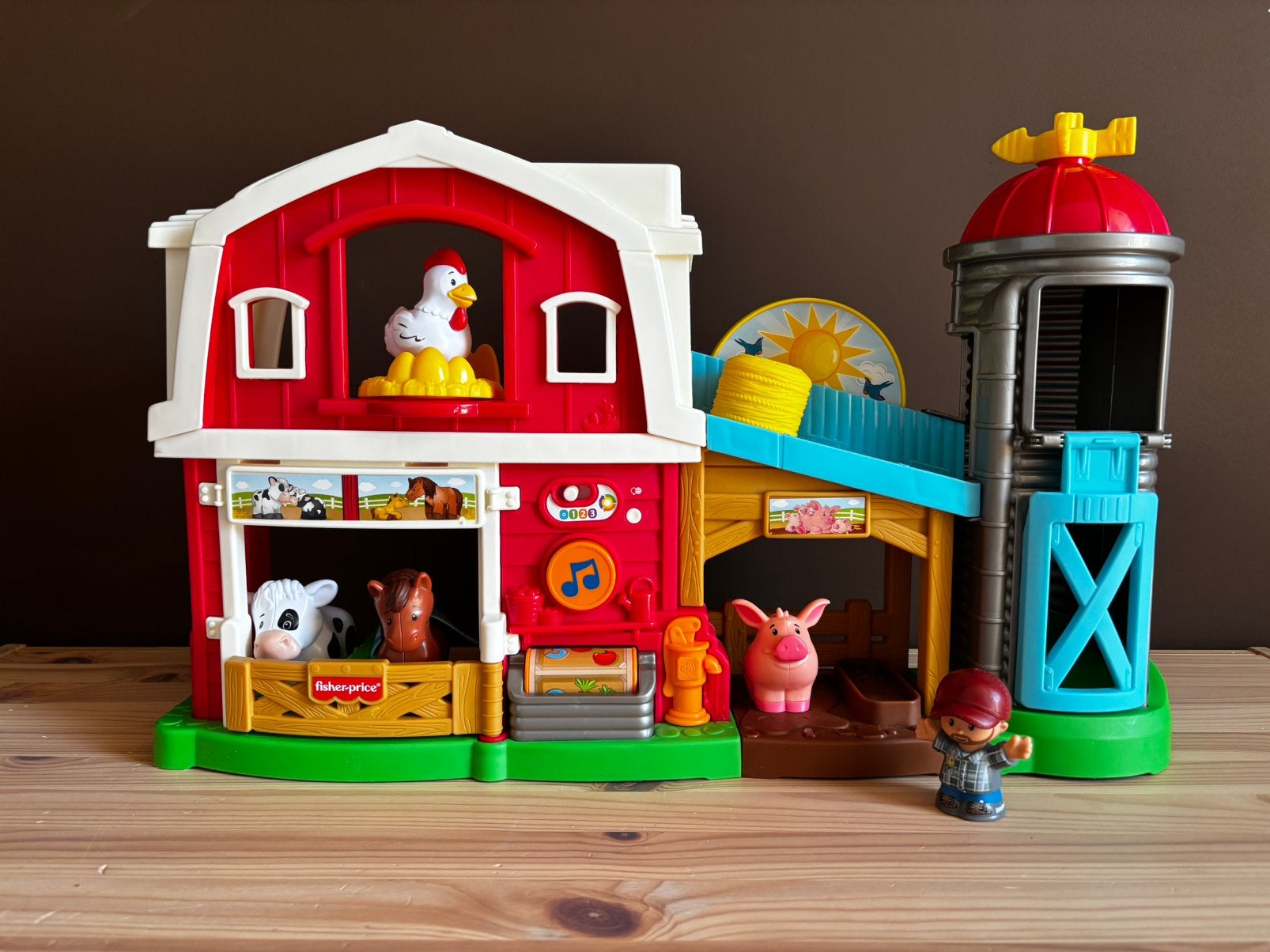 Fisher Price Boerderij, Ophalen of Verzenden, Zo goed als nieuw, Speelset