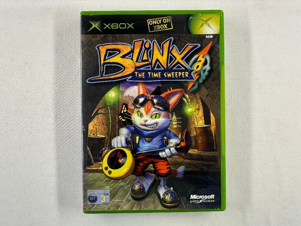 Blinx the Time Sweeper Xbox, Spelcomputers en Games, Avontuur en Actie, Gebruikt, 1 speler, Onbekend