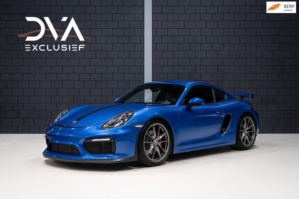 Porsche Cayman S PDK / GT4 Pack, Auto's, Euro 5, Gebruikt, Zwart, Cayman
