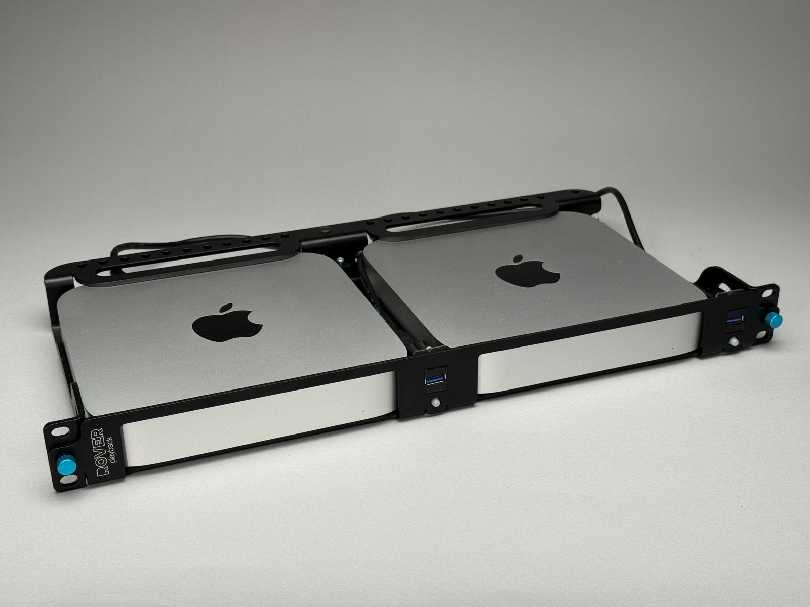 1U rack mount voor een of twee Mac Mini’s M1/M2, Ophalen of Verzenden, Gebruikt