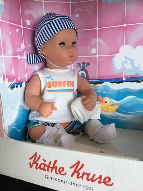 Prachtige Käthe Kruse pop, Kinderen en Baby's, Speelgoed | Poppen, Ophalen of Verzenden, Nieuw, Babypop