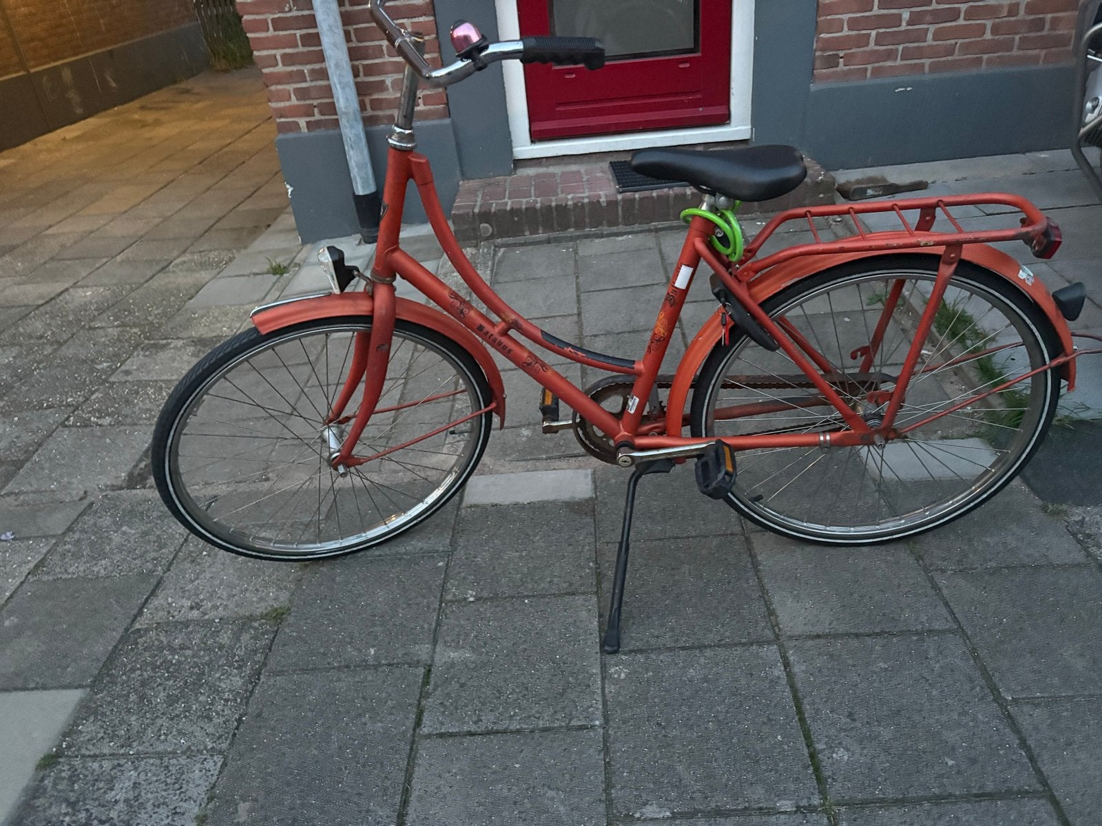 Kinder fiets met slot 24 inch, Ophalen of Verzenden, Gebruikt, 24 inch