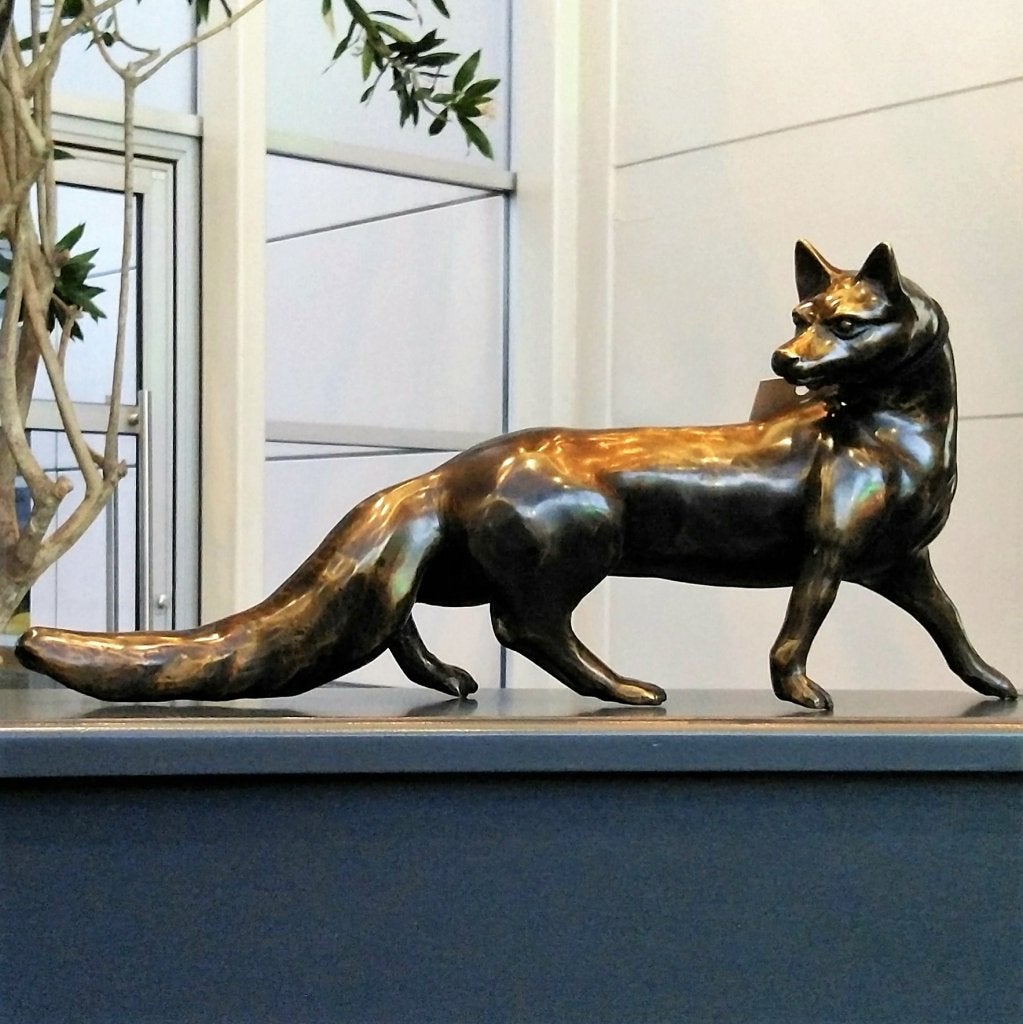 Dierenbeelden: Vos - Nijlpaard - Hond - Dolfijn - Vogel enz.