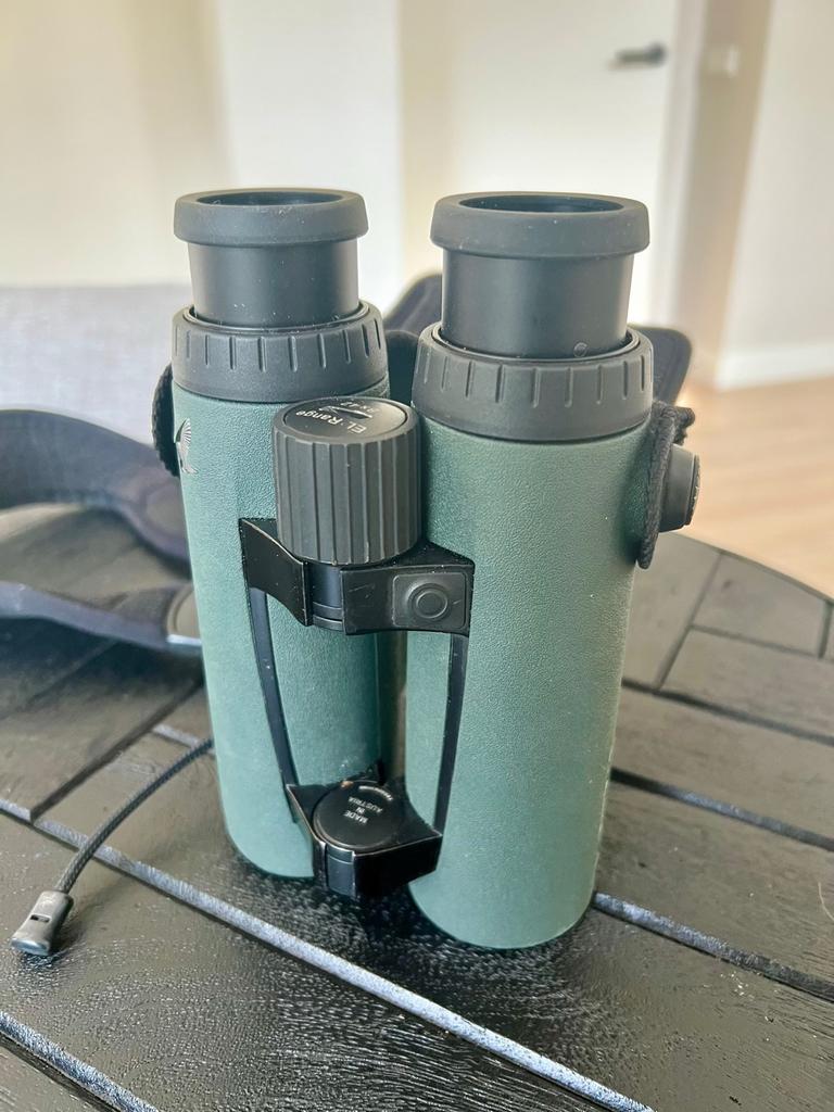 Swarovski 8x42 EL Range verrekijker (afstandsmeter), Gebruikt, Dakkant (recht), Ophalen of Verzenden, 8 tot 12x