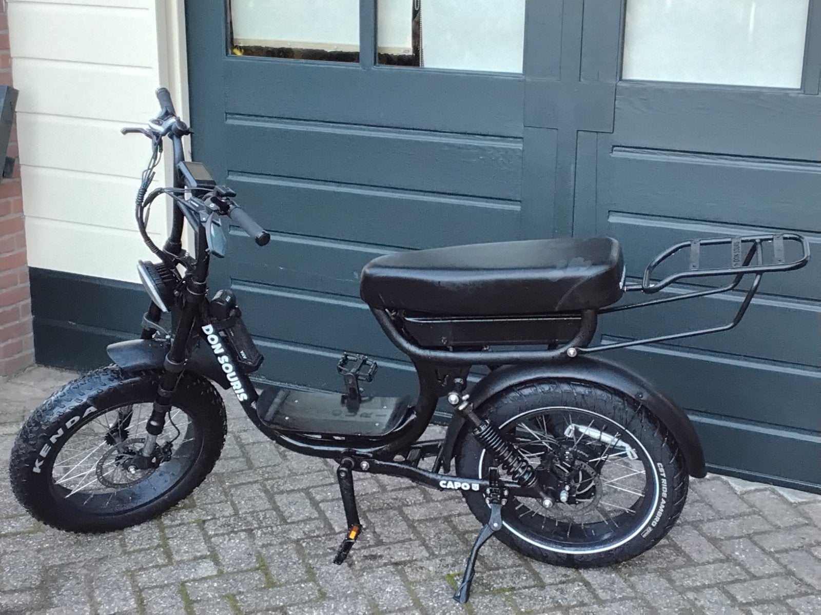 Don Souris Capo Fatbike met AXA slot - 6207 km, Ophalen, Gebruikt