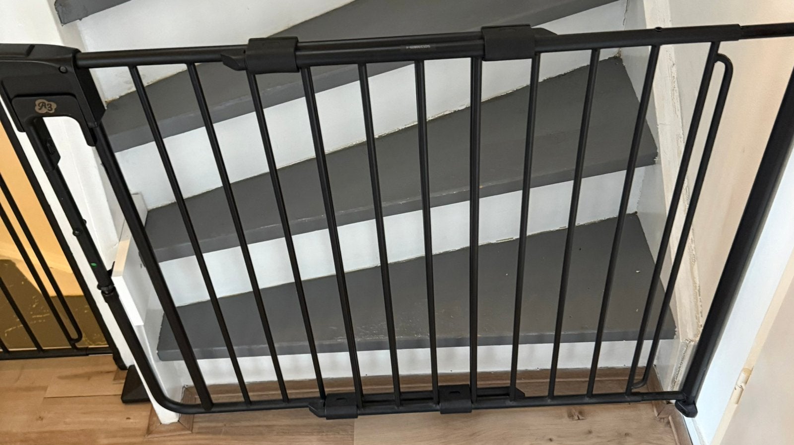 Traphekje van A3 safety door compleet, Ophalen, Aluminium, 100 tot 115 cm, Zo goed als nieuw