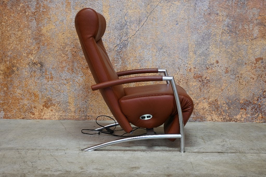 ZGANieuw Leolux Helical electrisch verstelbare relaxfauteuil, Leolux, Leolux, 75 tot 100 cm, Ophalen of Verzenden