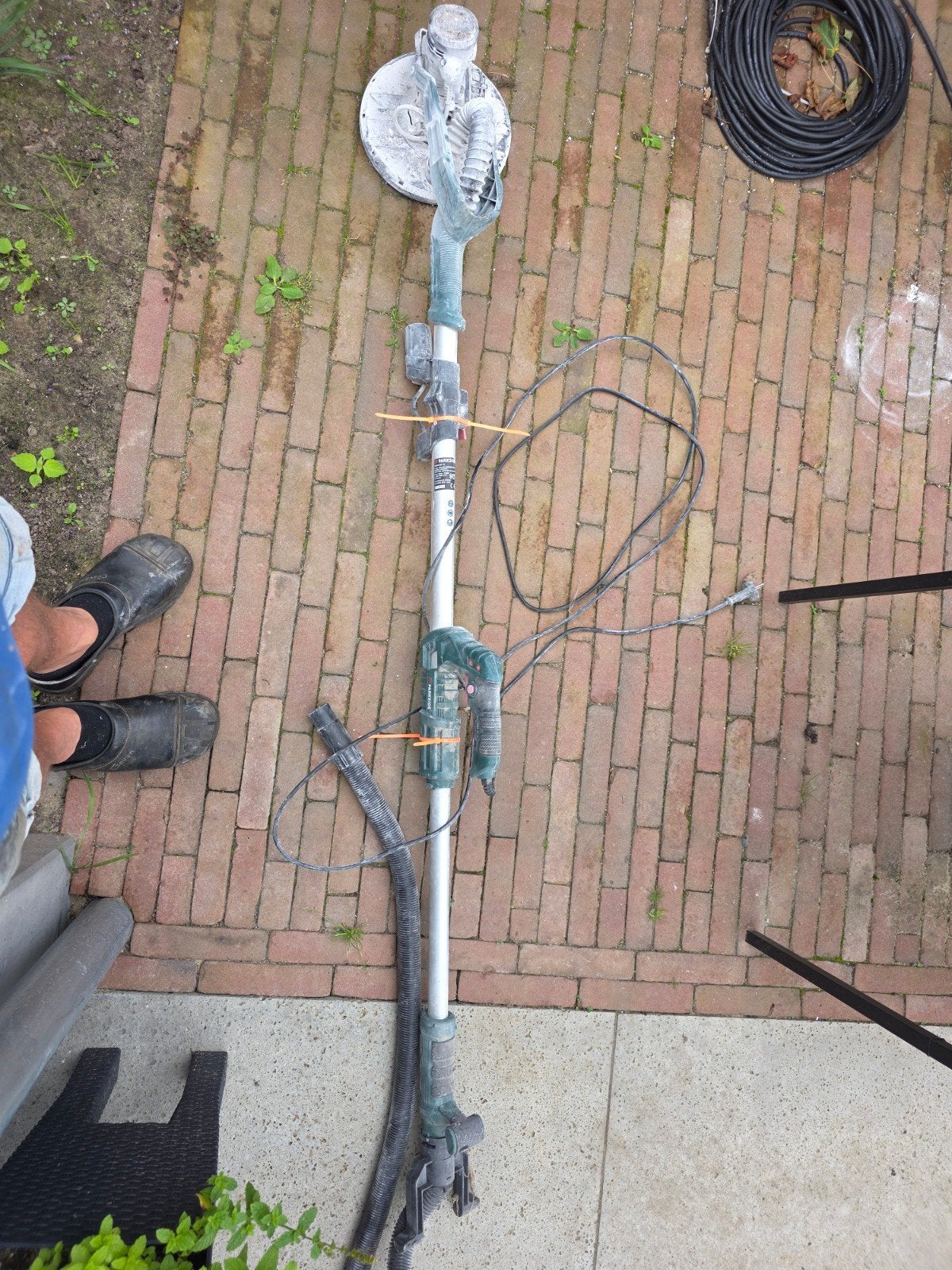 Parkside PWDS 920 C3 Wand- en Plafondschuurmachine, Ophalen of Verzenden, Gebruikt, 600 tot 1200 watt, Overige typen