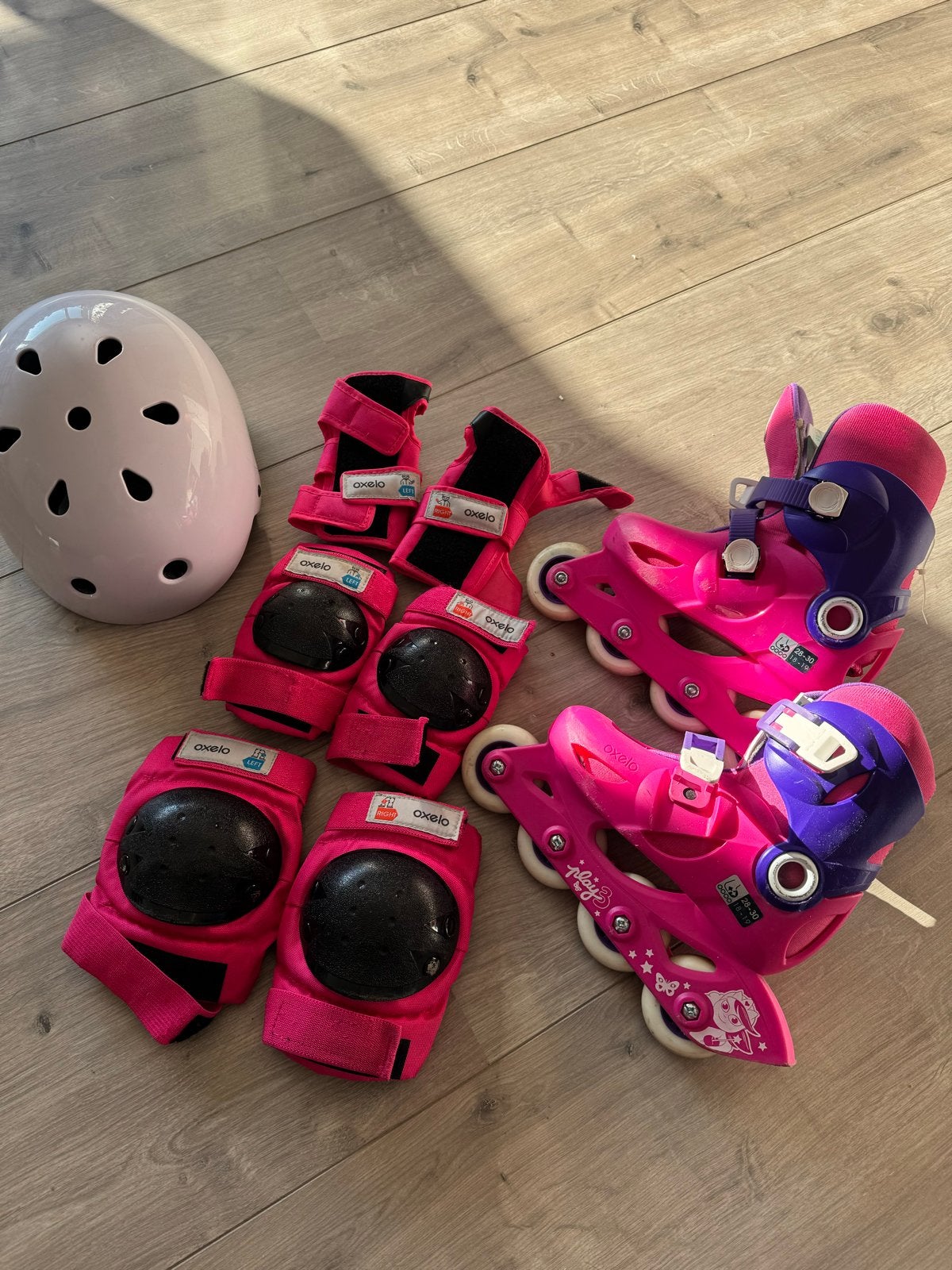 Roller skates vol set maat 28-30 met bescherming en helm, Sport en Fitness, Schaatsen, Ophalen of Verzenden, Gebruikt, Overige typen