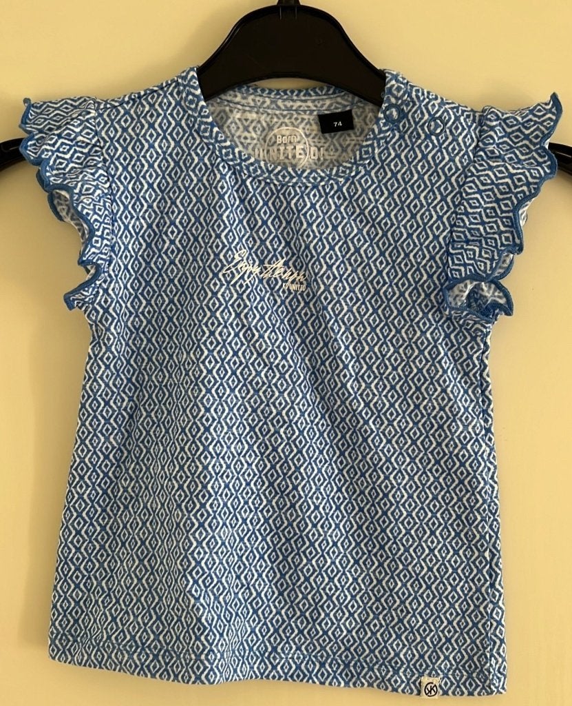 Born united tshirt maat 74 NIEUW, Kinderen en Baby's, Verzenden, Nieuw, Meisje, Shirtje of Longsleeve