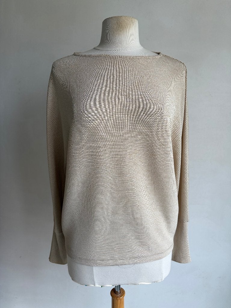 opus top beige trui maat 36, Verzenden, Beige, Zo goed als nieuw, Maat 36 (S)