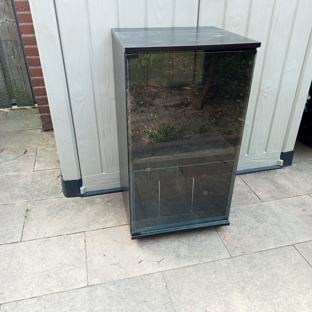 Vintage stereo rack stereo meubel, Ophalen, Gebruikt, Philips