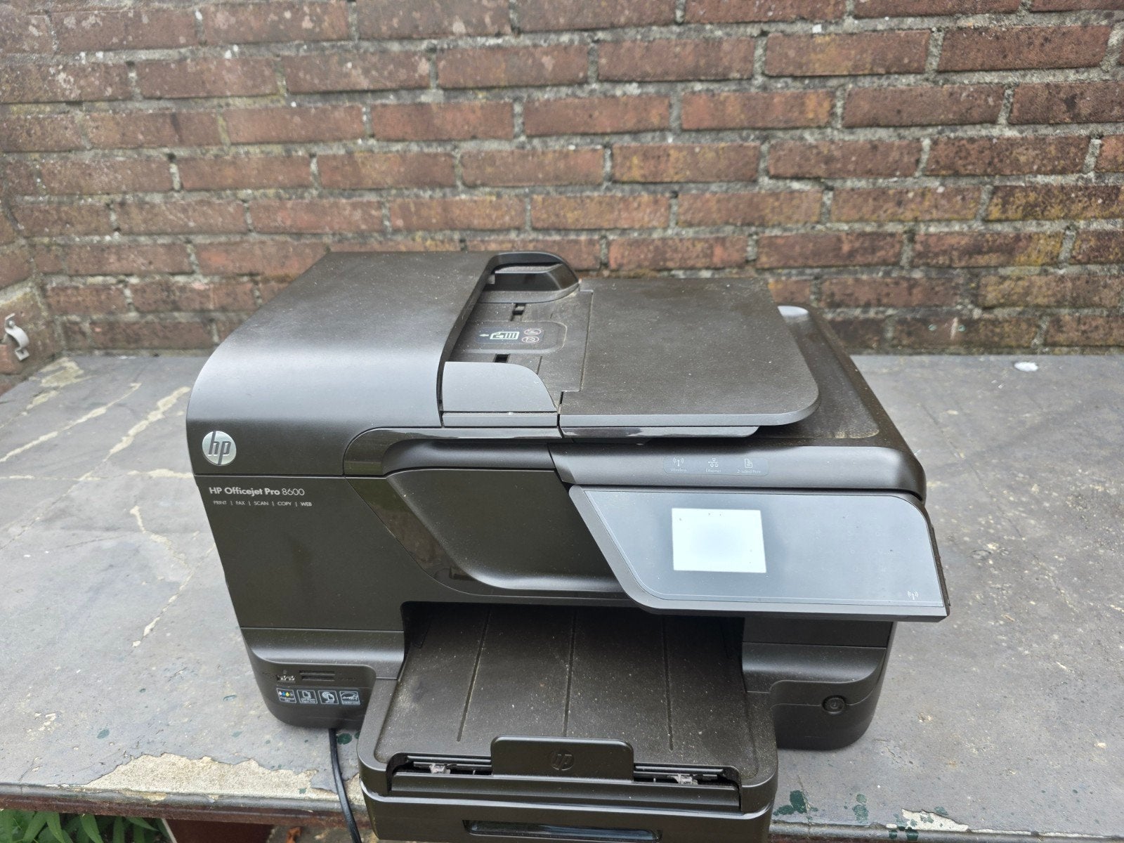 HP OfficeJet Pro 8600 All-in-One Printer, Computers en Software, Printers, Kleur printen, Gebruikt, Inkjetprinter, All-in-one