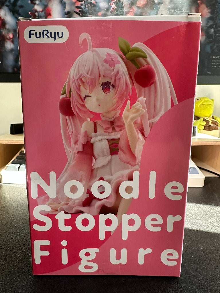 Hatsune Miku Noodle Stopper PVC Figure – Sakura Miku Wink, Verzenden, Nieuw