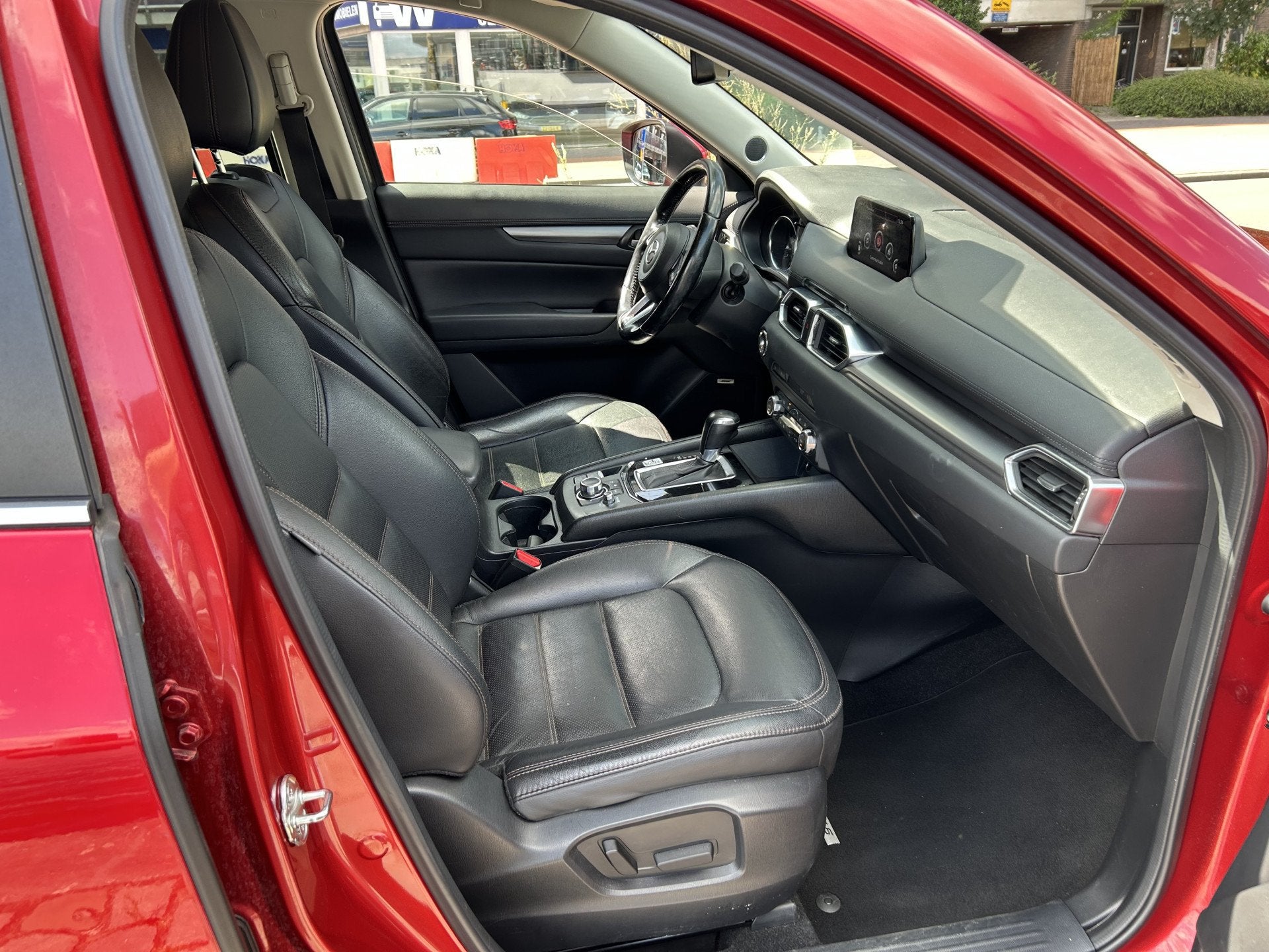 Mazda CX-5 2.0 SkyActiv-G 165 Skylease GT Automaat leer airc, Auto's, Gebruikt, 4 cilinders, 2000 kg, Lichtsensor