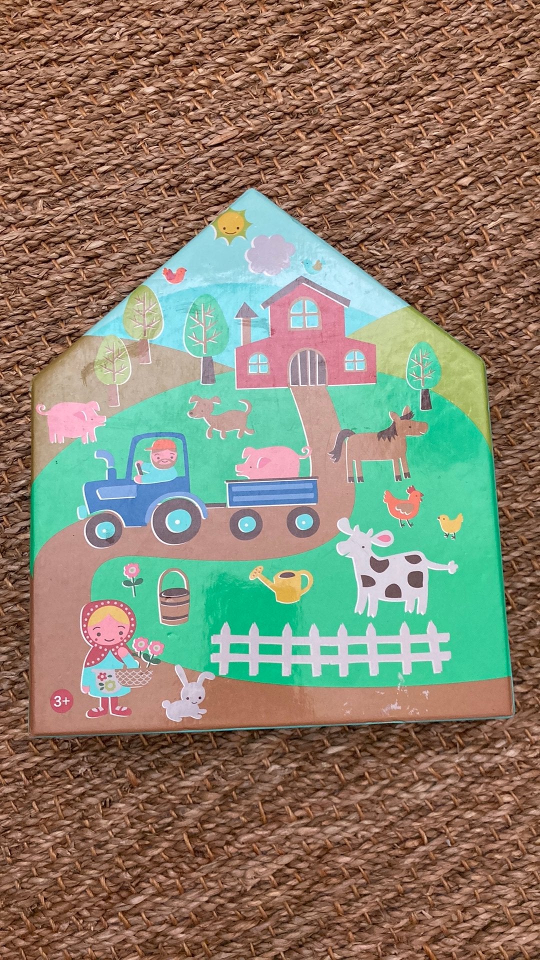 Boerderij puzzel 30 stukjes, Ophalen of Verzenden, 10 tot 50 stukjes, Gebruikt