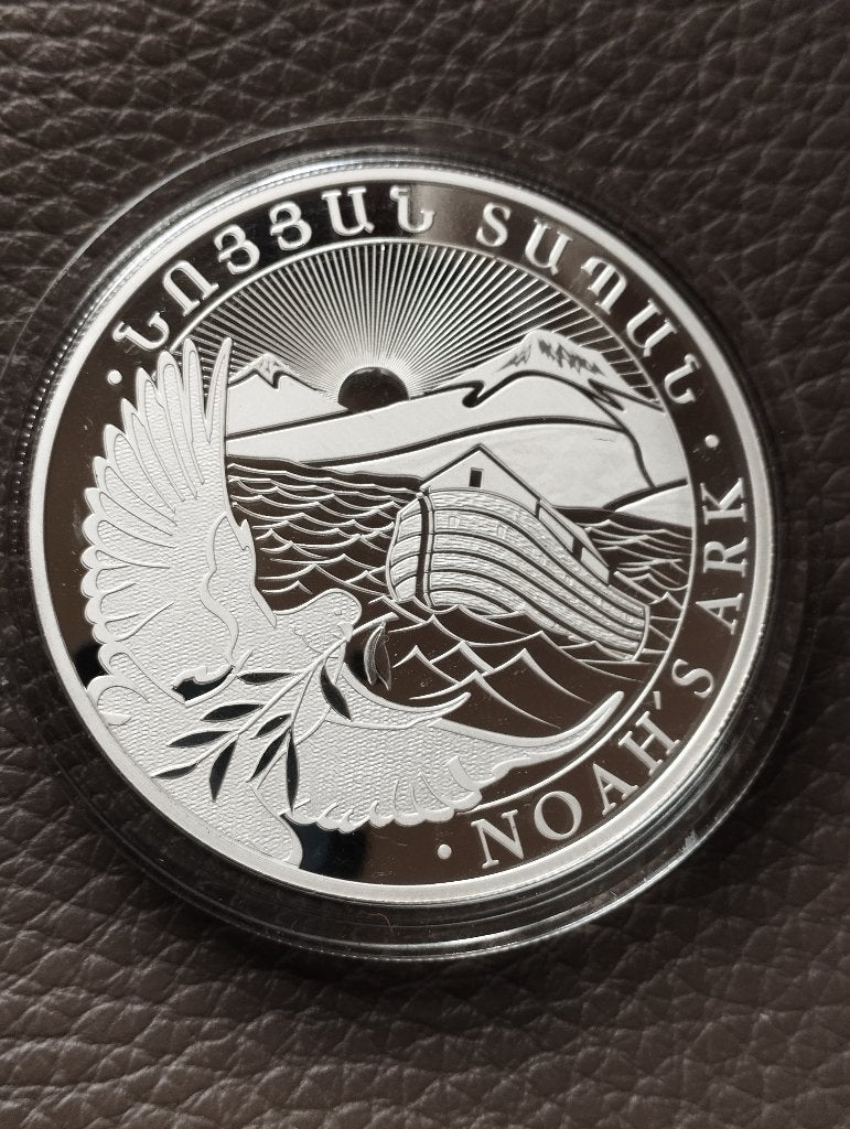 5 oz .999 zilver Armenia Noah's ark, Ophalen, Zilver