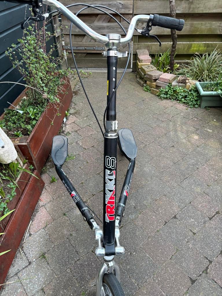Trikke 8 driewielige step voor volwassenen, Fietsen en Brommers, Steps, Gebruikt, Overige typen, Ophalen