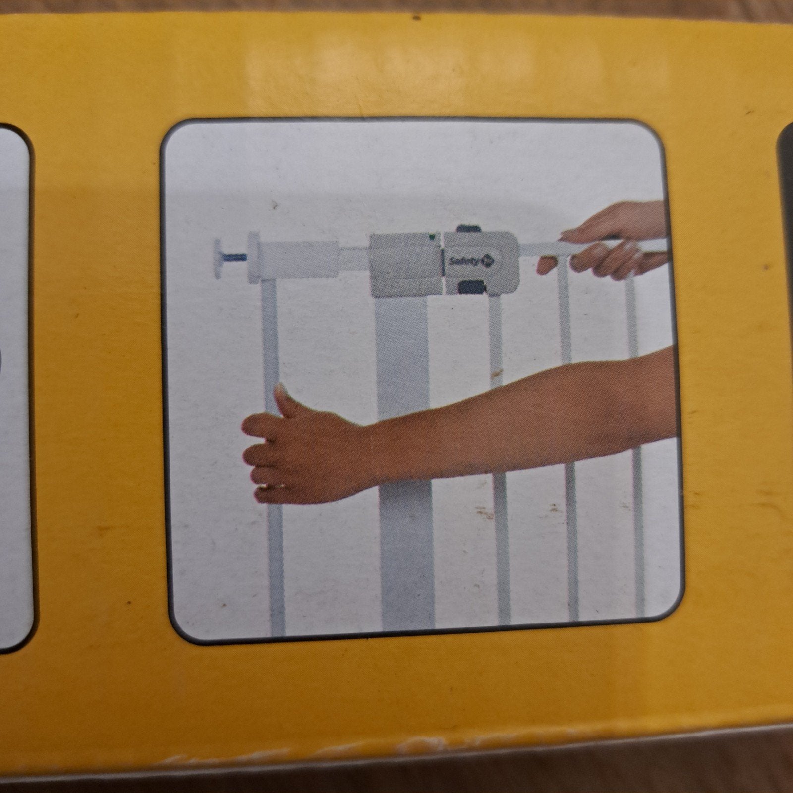 safety 1st traphek-verlengstuk / extension, Kinderen en Baby's, Nieuw, Ophalen of Verzenden, Klemhekje, Metaal of IJzer