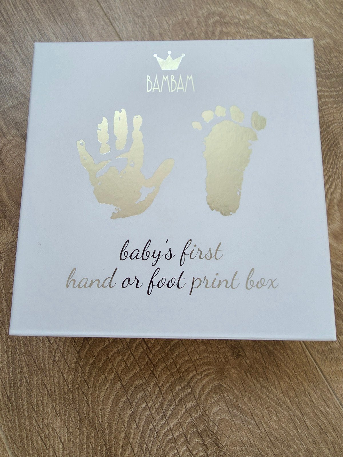 Baby's foot and hand print box gips - Kraamcadeau, Ophalen, Nieuw, Kraamcadeau