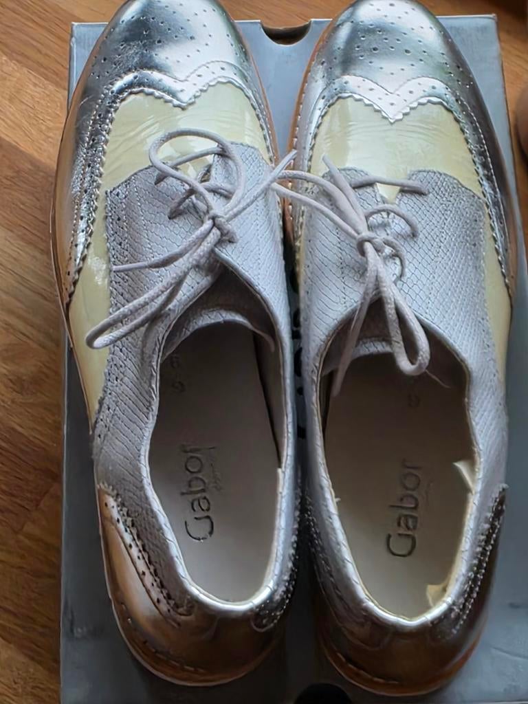 Nieuw Gabor veterschoenen maat 43, Wit, Gabor, Nieuw, Ophalen of Verzenden