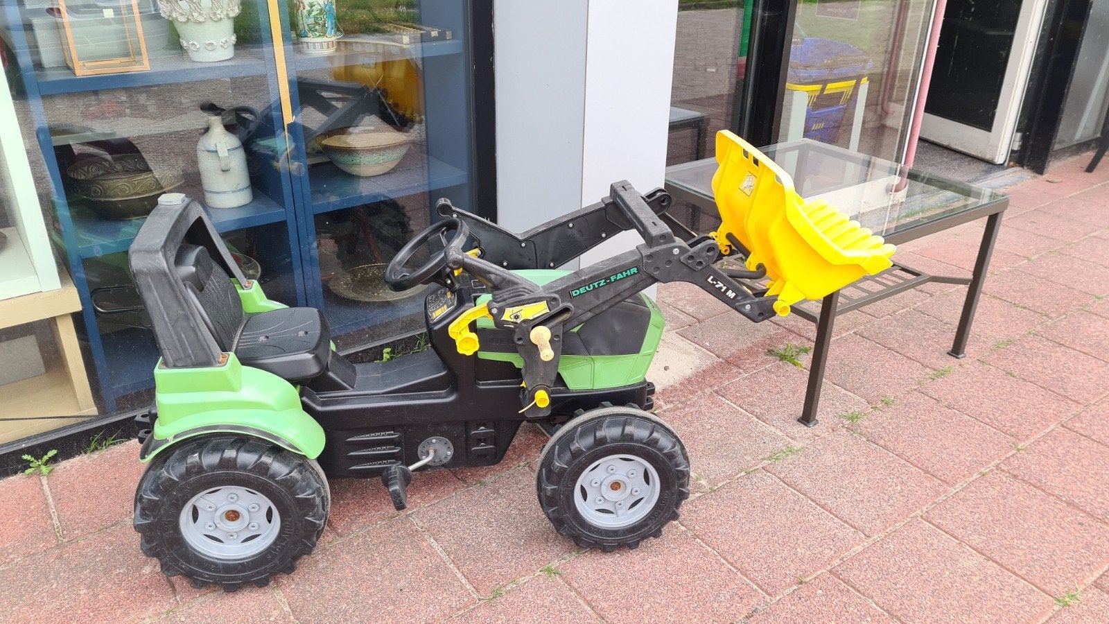 Deutz-Fahr Traptractor met voorlader, Ophalen, Onbekend@voorbeeld.com, Zo goed als nieuw, Deutz-Fahr