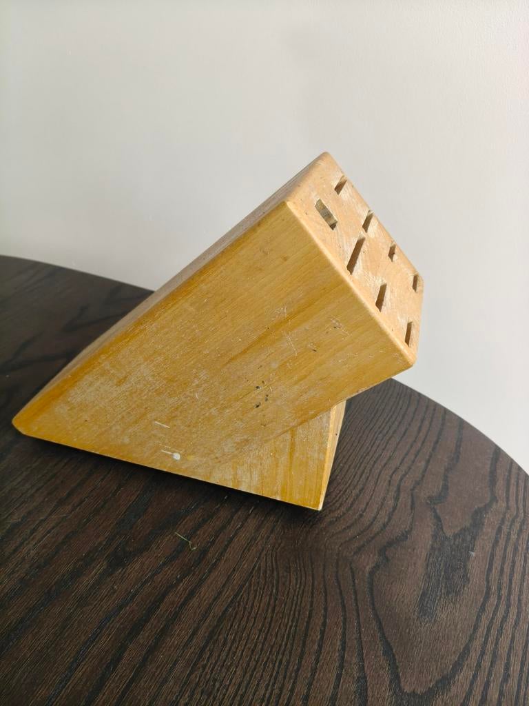 Houten messenblok van Sabatier, Ophalen, Hout, Overige typen, Gebruikt
