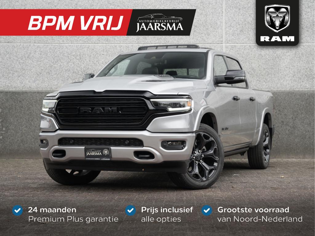 Dodge Ram 1500 5.7 V8 4x4 Crew Cab Limited Night |Digitaal C, Auto's, Dodge, Automaat, Automatische klimaatregeling, 5654 cc, 402 pk