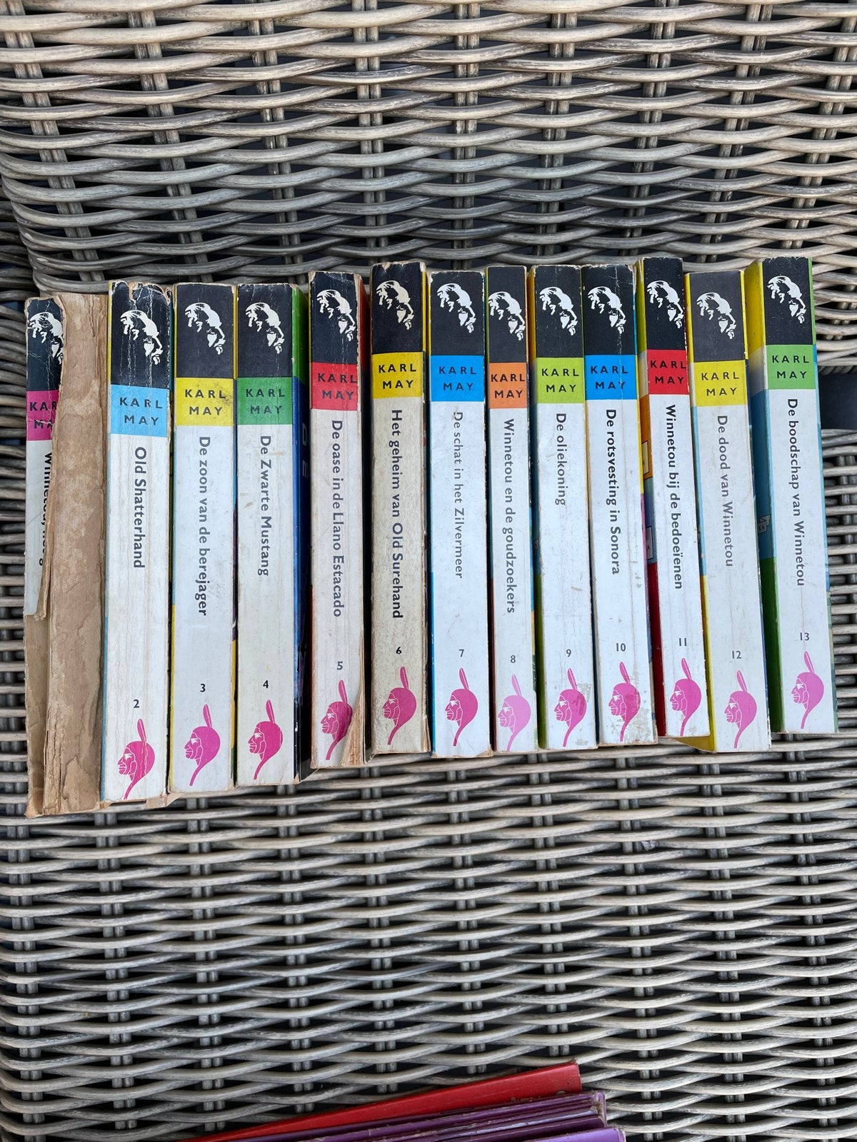 Karl May Pockets - Complete set van 13 boeken, Ophalen, Gelezen, Fictie algemeen