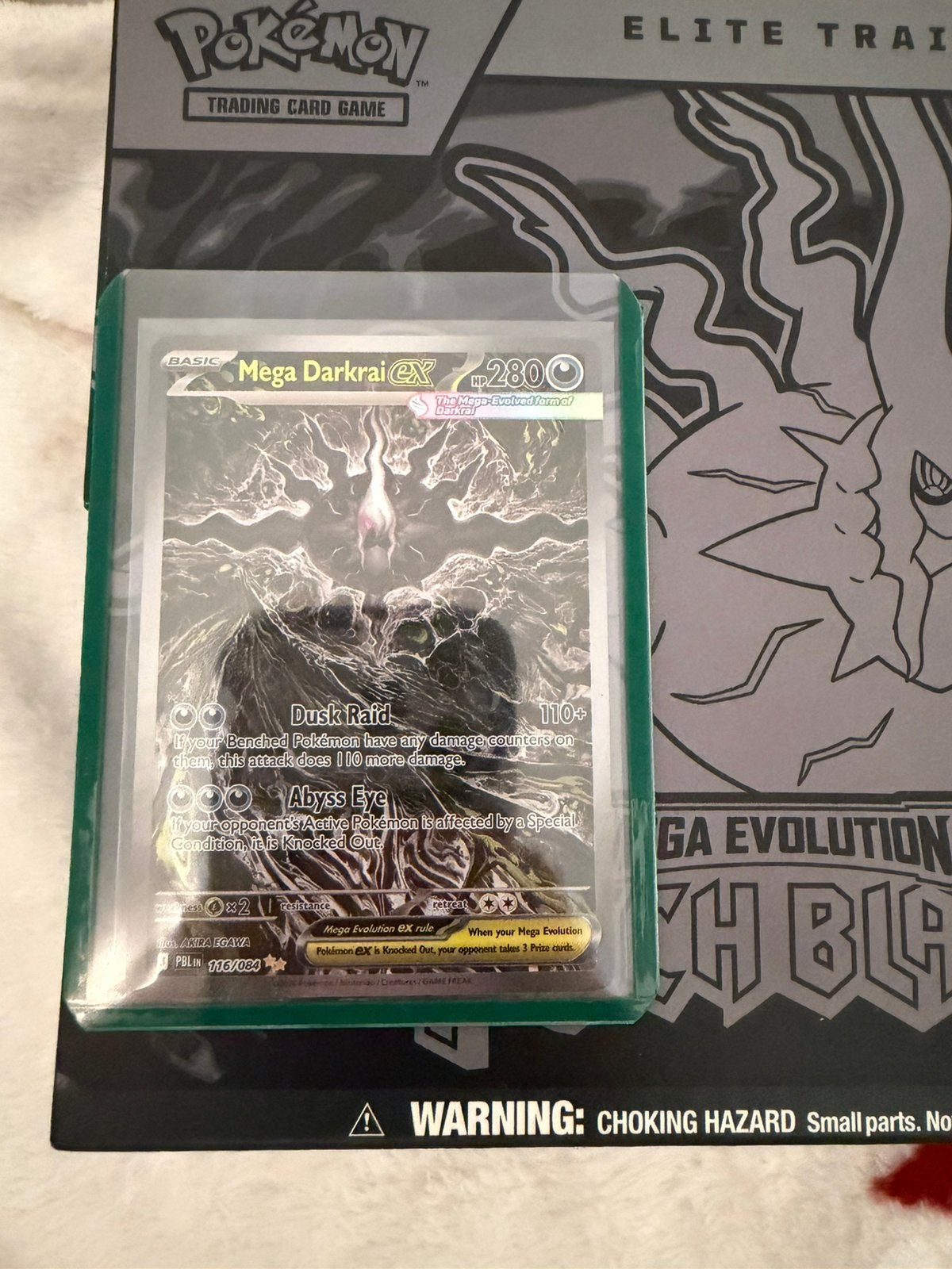 Mega Darkrai EX, Ophalen, Nieuw