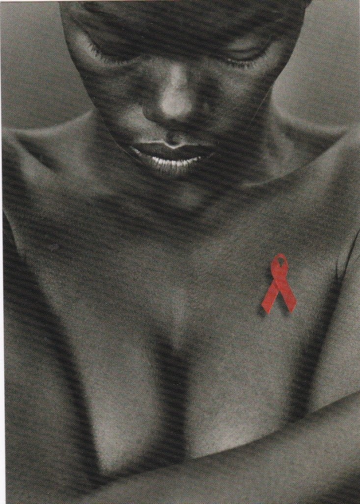 Fotomodel Tabara for Wola-Nani org.HIV bestrijding Afrika ., Ophalen, 1980 tot heden, Ongelopen, Cultuur en Media