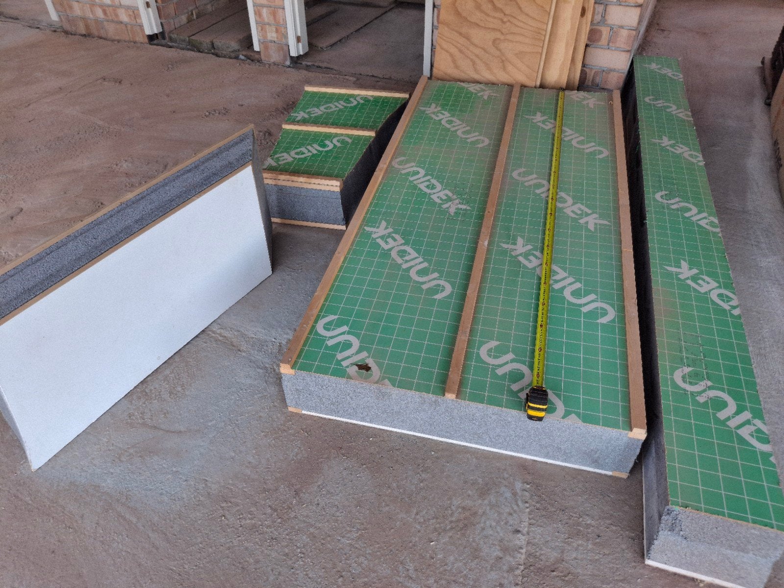 Unidek Aero 6.3 RC dakisolatieplaten - droog en niet oud, Gebruikt, 12 cm of meer, 5 tot 10 m², Piepschuim (Tempex)