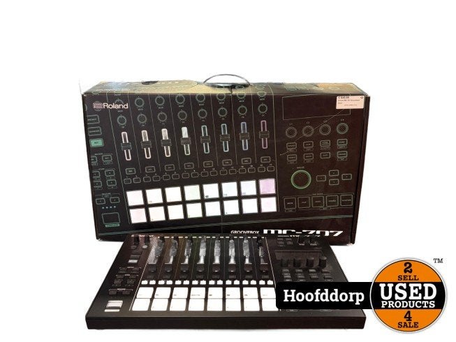 Roland MC-707 Groovebox Zwart, Muziek en Instrumenten, Roland, Zo goed als nieuw, Support@roland.com, 10910 Culver Blvd
Culver City, CA 90230
USA