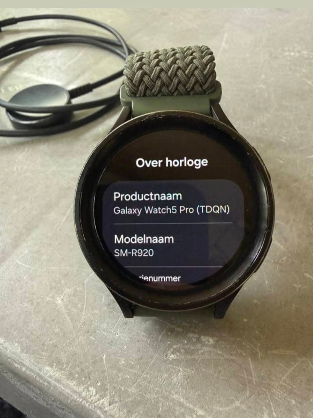 Galaxy watch 5 pro, Ophalen, Zwart, Android