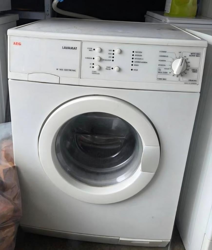 AEG Lavamat W 1455 voorlader wasmachine, Ophalen, Gebruikt, 85 tot 90 cm, 1200 tot 1600 toeren