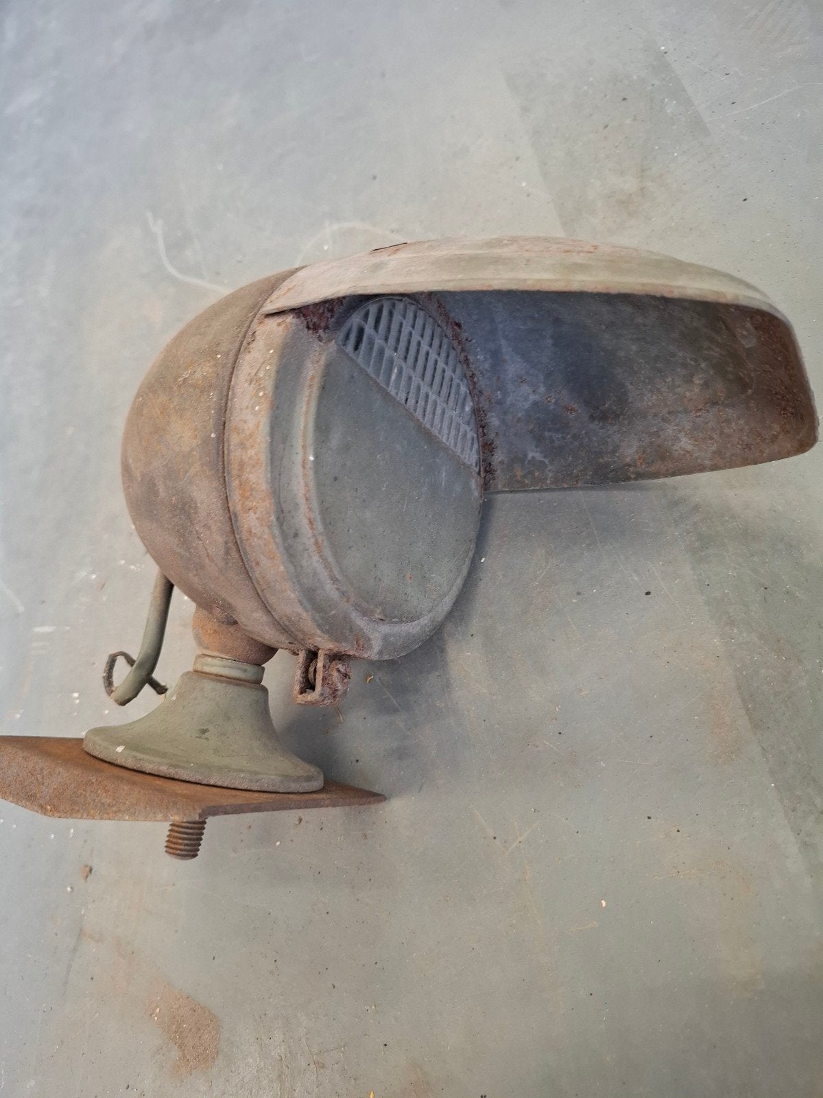 legerlamp faro noten wwII, Ophalen of Verzenden