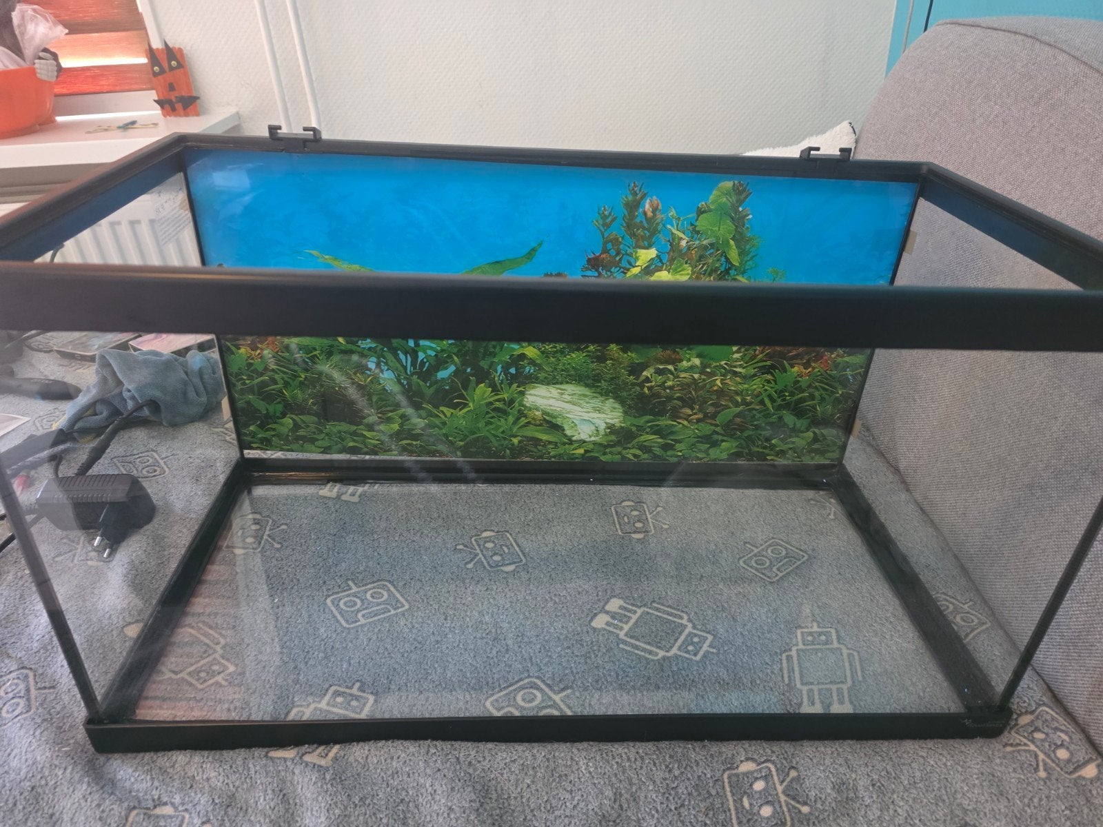 aquarium 60×30×34 cm 58 liter, Ophalen, Zo goed als nieuw, Leeg aquarium, Overige merken