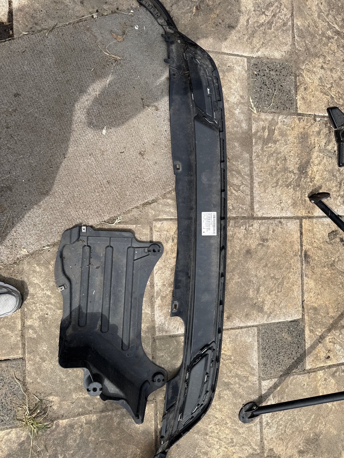 VW Polo 1.0 MK7 Originele Diffuser Achterbumper, Ophalen, Gebruikt, Volkswagen, Achter