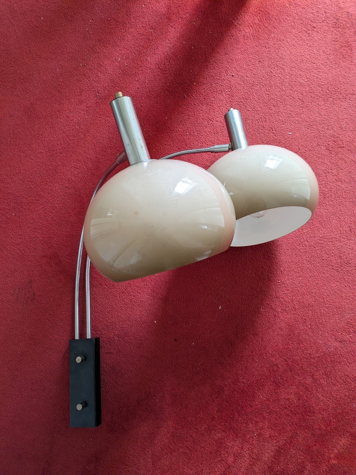 Lamp Vintage Dijkstra Booglamp Jaren 70 Wandlamp, Ophalen of Verzenden