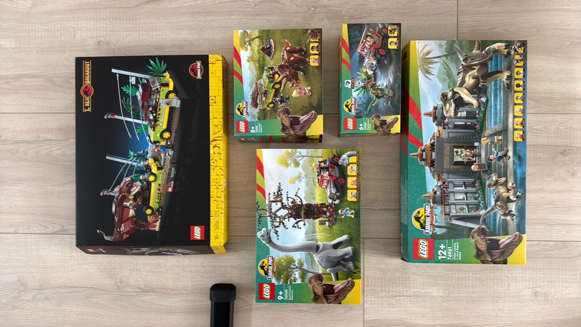 Lego Jurassic Park sets, Jurassic World, Lego, Ophalen of Verzenden, Zo goed als nieuw