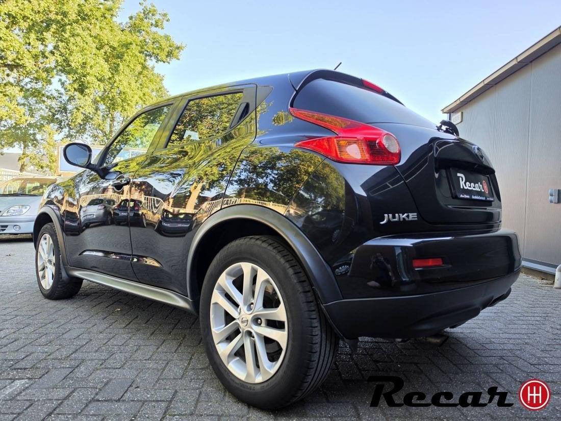 Nissan Juke - 1.6 Acenta Eco/Navi/Clima/Camera/Cruise, Auto's, Nissan, Euro 5, Gebruikt, 4 cilinders, Bedrijf