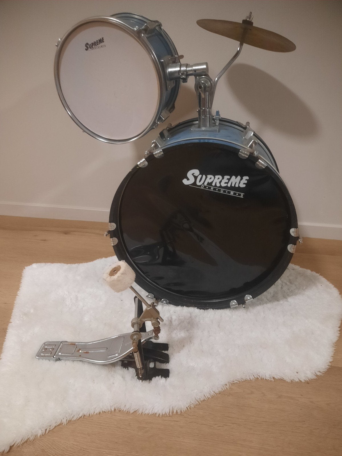Kinder drumstel - Gebruikt maar super leuk om mee te spelen!, Ophalen, Gebruikt, Overige merken