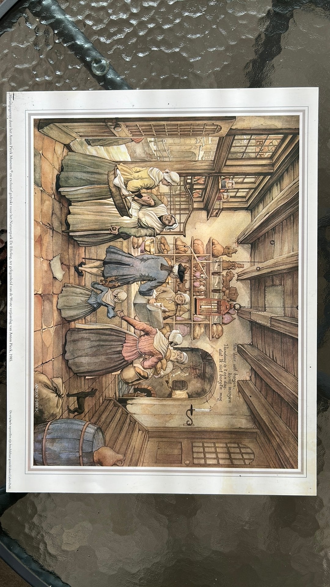 Anton Pieck aquarellen, Ophalen of Verzenden, Zo goed als nieuw