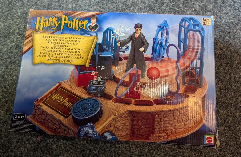 Vintage Harry Potter Zweefbal (Levitating Challenge), Verzamelen, Harry Potter, Ophalen of Verzenden, Gebruikt, Spel