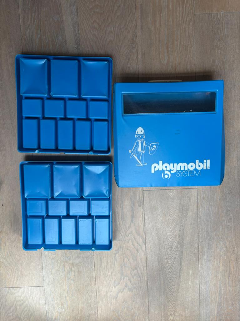Vintage playmobil koffer, Ophalen of Verzenden, Gebruikt, Los playmobil