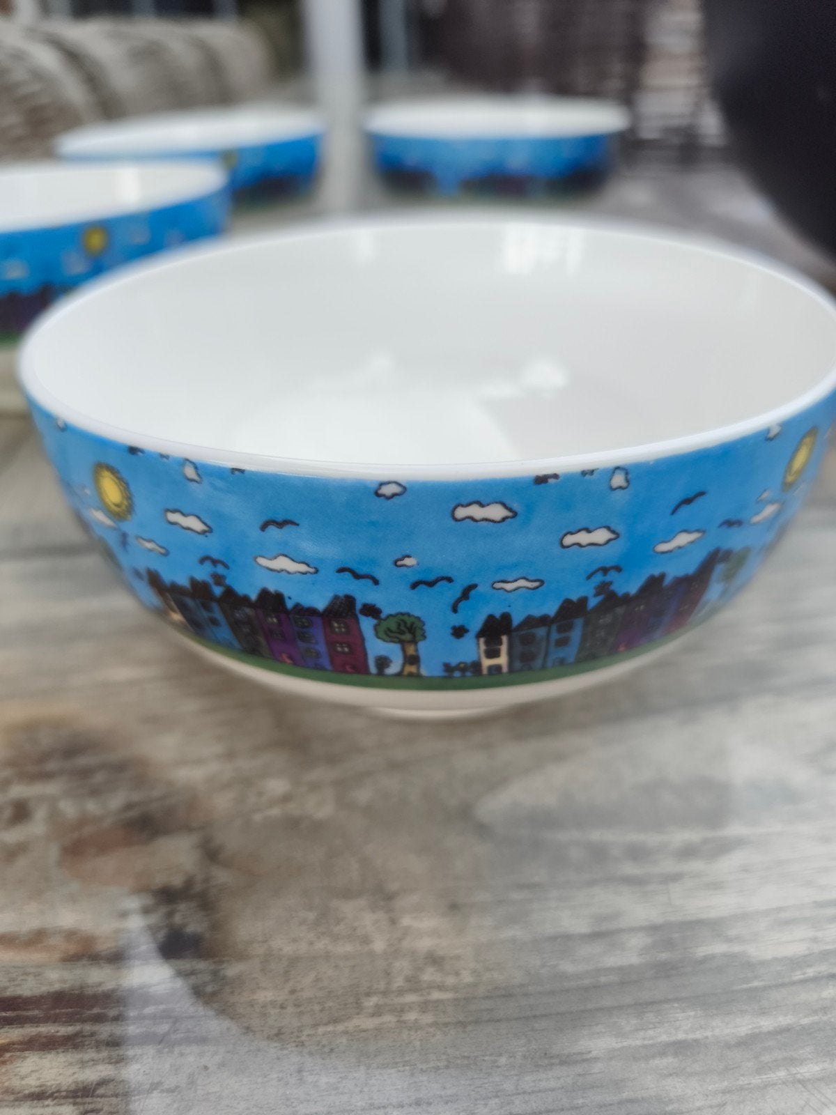Set van 4 Philadelphia kommen - Elke Uitenbroek, Huis en Inrichting, Keuken | Servies, Overige merken, Keramiek, Ophalen of Verzenden